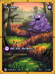 Grimer · Acid Armor · Illustration Rare