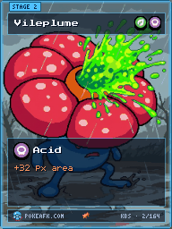 Vileplume · Acid · Full Art
