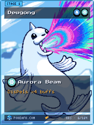 Dewgong · Aurora Beam · Full Art