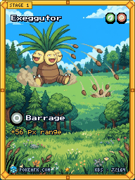Exeggutor · Barrage · Illustration Rare