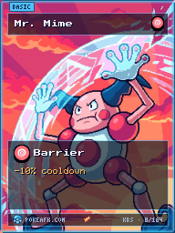 Mr. Mime · Barrier · Full Art