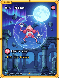 Mr. Mime · Barrier · Illustration Rare