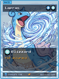 Lapras · Blizzard · Full Art