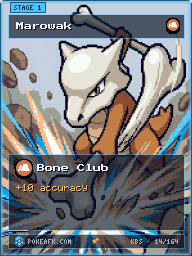 Marowak · Bone Club · Full Art