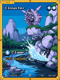 Cloyster · Clamp · Illustration Rare