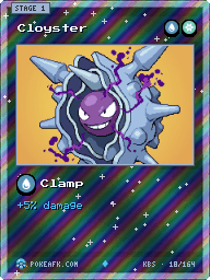 Cloyster · Clamp · Reverse Foil