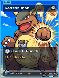 Kangaskhan · Comet Punch · Full Art