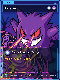Gengar · Confuse Ray · Full Art
