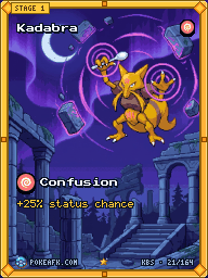 Kadabra · Confusion · Illustration Rare