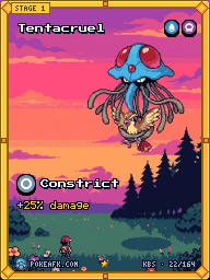 Tentacruel · Constrict · Illustration Rare