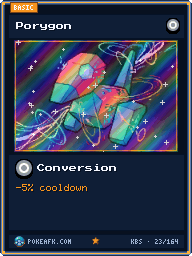 Porygon · Conversion · Foil