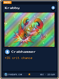 Krabby · Crabhammer · Foil