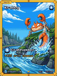 Krabby · Crabhammer · Illustration Rare