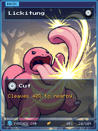 Lickitung · Cut · Full Art