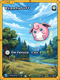 Wigglytuff · Defense Curl · Illustration Rare
