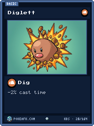 Diglett · Dig · Common