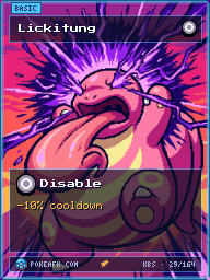 Lickitung · Disable · Full Art