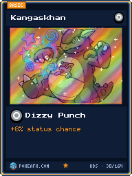 Kangaskhan · Dizzy Punch · Foil