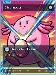 Chansey · Double Edge · Full Art