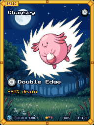 Chansey · Double Edge · Illustration Rare