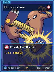 Hitmonlee · Double Kick · Full Art