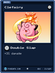 Clefairy · Double Slap · Common