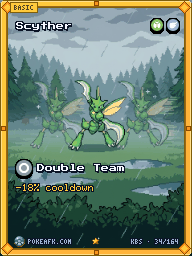 Scyther · Double Team · Illustration Rare