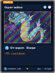 Gyarados · Dragon Rage · Foil