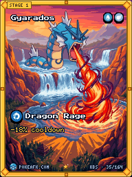 Gyarados · Dragon Rage · Illustration Rare
