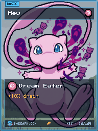 Mew · Dream Eater · Full Art