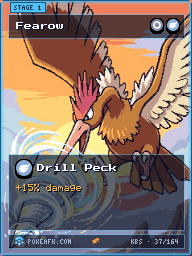Fearow · Drill Peck · Full Art