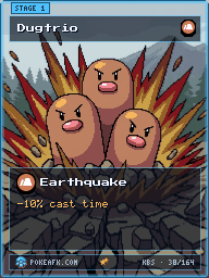 Dugtrio · Earthquake · Full Art