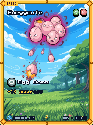Exeggcute · Egg Bomb · Illustration Rare