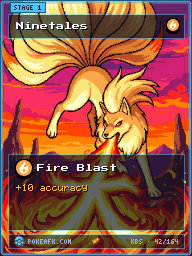 Ninetales · Fire Blast · Full Art
