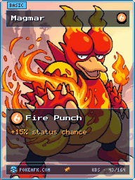Magmar · Fire Punch · Full Art