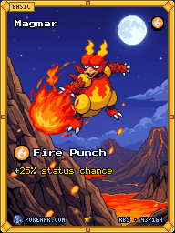 Magmar · Fire Punch · Illustration Rare
