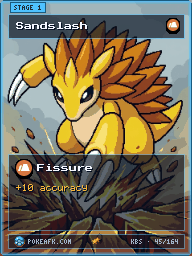 Sandslash · Fissure · Full Art