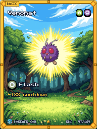 Venonat · Flash · Illustration Rare