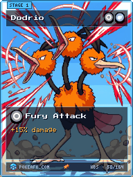 Dodrio · Fury Attack · Full Art