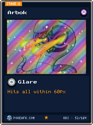 Arbok · Glare · Foil