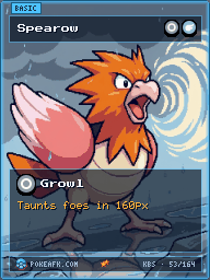 Spearow · Growl · Full Art