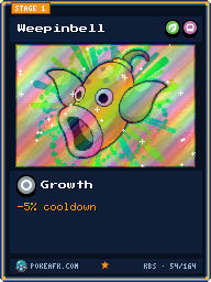 Weepinbell · Growth · Foil