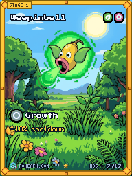 Weepinbell · Growth · Illustration Rare