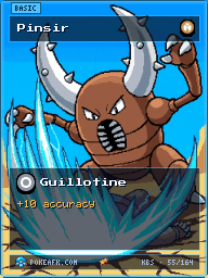 Pinsir · Guillotine · Full Art