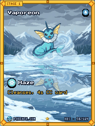 Vaporeon · Haze · Illustration Rare