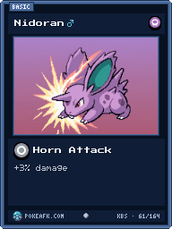 Nidoran♂ · Horn Attack · Common