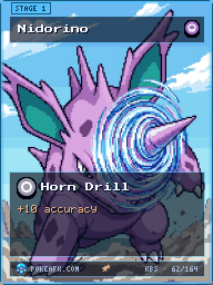 Nidorino · Horn Drill · Full Art
