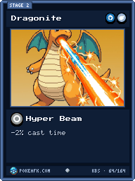 Dragonite · Hyper Beam · Common