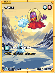 Jynx · Ice Punch · Illustration Rare