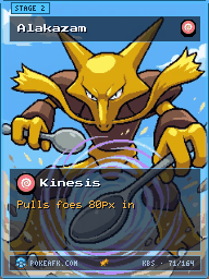 Alakazam · Kinesis · Full Art